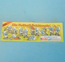 Fussball schlümpfe beipackzet gebraucht kaufen  Aalen