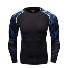 Camiseta masculina esporte mergulho praia surf natação secagem rápida fantasia UPF 50+ comprar usado  Enviando para Brazil