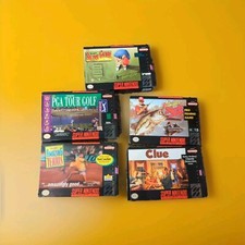LOTE DE 5 JOGOS SNES NA CAIXA COM JOGOS E A MAIORIA DOS MANUAIS comprar usado LOTE DE 5 JOGOS SNES NA CAIXA COM JOGOS E A MAIORIA DOS MANUAIS comprar usado  Enviando para Brazil
