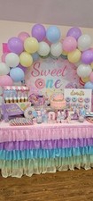 Lote de decorações de festa de aniversário Sweet One primeiro aniversário comprar usado  Enviando para Brazil