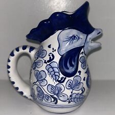 hand pitcher italy painted for sale  Bellville