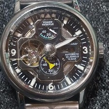 Relógio esqueleto Orient Star retrô futuro 43mm automático 22mm usado No1099 No7245 No9081 comprar usado  Enviando para Brazil