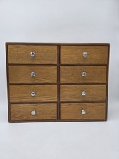 Armário de armazenamento boticário de carvalho 8 gavetas 16 compartimentos | Organizador vintage comprar usado Armário de armazenamento boticário de carvalho 8 gavetas 16 compartimentos | Organizador vintage comprar usado  Enviando para Brazil