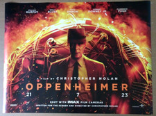 Oppenheimer Poster Cinema Quad Original 2023 Christopher Nolan Cillian Murphy segunda mano  Embacar hacia Mexico