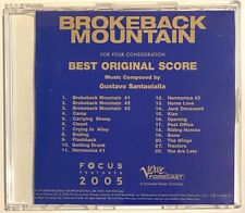 BROKEBACK MOUNTAIN Gustavo Santaolalla Best Original Score EXC + FYC CD segunda mano  Embacar hacia Argentina