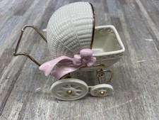 Lenox BABY por Porcelain Carriage - Fita ROSA - SEM CAIXA. BOA CONDIÇÃO comprar usado  Enviando para Brazil