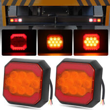 Lâmpada traseira quadrada traseira 2x 12/24v âmbar vermelha reboque caravana caminhão caminhão 3,5" comprar usado Lâmpada traseira quadrada traseira 2x 12/24v âmbar vermelha reboque caravana caminhão caminhão 3,5" comprar usado  Enviando para Brazil