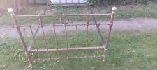 Wrought iron bedstead for sale  TUNBRIDGE WELLS