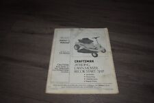 Craftsman model 131.96920 for sale  Williamstown