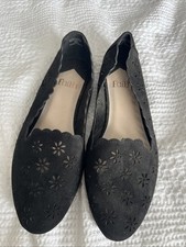 Shoes black ballerina for sale  LICHFIELD