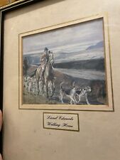 Hunting print lionel for sale  WEYMOUTH
