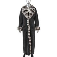 Black shearling coat for sale  Mc Lean