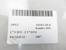 Używany, OPEL ASTRA H Kombi L35 kratka 13225775 Diesel 74kw 2007 22276155 na sprzedaż  PL