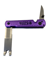 Matco Tools PURPLE Snap Lock dobrável EDC clipe ferramenta de elevação com faca MTCCLIPKNFP comprar usado  Enviando para Brazil