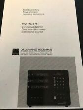 Heidenhain vrz 773 for sale  HUDDERSFIELD