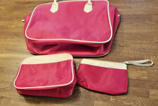 Reisetaschen set rosa gebraucht kaufen  Homberg