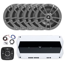 Controlador de montagem embutida Infinity, alto-falantes 6x 6,5" 180W, amplificador de 4 canais comprar usado  Enviando para Brazil