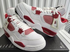 Nike Air Jordan 4 Retro Alternate 89 2016 - Branco/Preto/Vermelho Ginásio - Tamanho 11.5M comprar usado  Enviando para Brazil