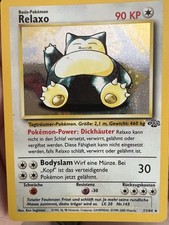 Pokemon karte relaxo gebraucht kaufen  Berlin