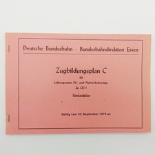 Deutsche bundesbahn zugbildung gebraucht kaufen  Hannover