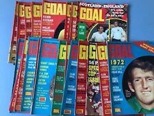 Goal magazines 1971 for sale  NORTHAMPTON