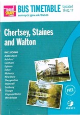 Surrey bus timetable for sale  PRUDHOE