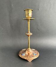 Ancien bougeoir cloisonné d'occasion  Le Pecq