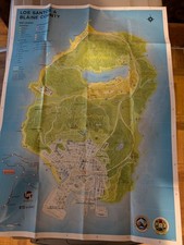 Grand Theft Auto 5 GTA V Los Santos SOMENTE MAPA SEM JOGO PlayStation XBOX PC, usado comprar usado  Enviando para Brazil