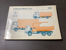Aufbaurichtlinien lkw mercedes gebraucht kaufen  Neumagen-Dhron