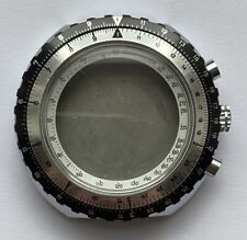 NOS @ NEUF BOITIER ROND VINTAGE ACIER DE MONTRE CHRONOGRAPH @ CHRONO WATCH comprar usado  Enviando para Brazil