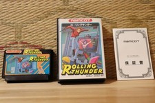 Rolling Thunder com cartão de registro na caixa Japão Nintendo Famicom FC NES MUITO BOM ESTADO!, usado comprar usado  Enviando para Brazil