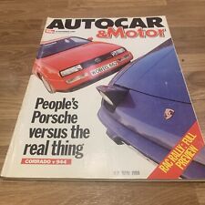 Autocar magazine november for sale  CHELMSFORD