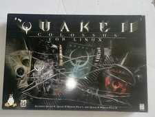 Quake II 2 Colossus Linux Reckoning Ground Zero Box, Manual, 2 Discos CDs ID 1999 comprar usado  Enviando para Brazil