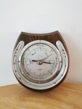 Vintage barometer horseshoe for sale  LONDON
