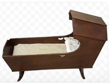 Antique wooden cradle for sale  Clay
