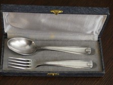 Couverts baptême coffret d'occasion  Sausheim