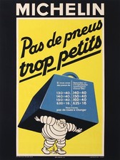 Vintage poster michelin d'occasion  Paris IX