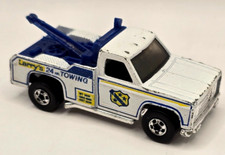 Caminhão de reboque vintage Hot Wheels Larry's 24 HR branco/azul 1974 Hong Kong comprar usado  Enviando para Brazil