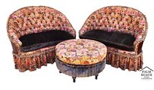 Settees ottoman leather for sale  Lake Worth
