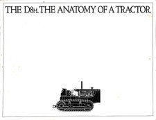Usado, CATERPILLAR D8H Anatomia de um Trator ~ Década de 1960 ~ Folheto escavadeira comprar usado  Enviando para Brazil
