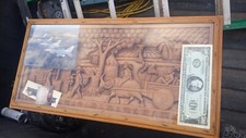 Antique hand carved for sale  Ferris