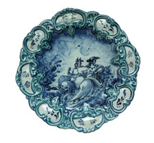 Ceramica decoro antico usato  Savona