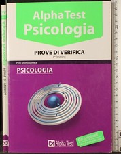 Alpha test psicologia. usato  Ariccia