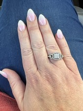 Stunning diamond cluster for sale  Evansville