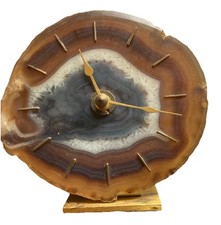 Quarzstein tischuhr 10cm gebraucht kaufen  Mainz