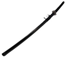 Espada samurai 36” aço inoxidável preta decoração para casa metal asiático japonês, usado comprar usado  Enviando para Brazil