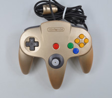 Controle original Nintendo 64 dourado N64 gamepad fabricante de equipamento original N64 comprar usado  Enviando para Brazil