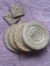Rattan placemats set for sale  EAST GRINSTEAD