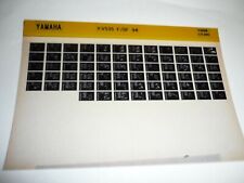 Yamaha ersatzteilkatalog fzr10 gebraucht kaufen  Garching a.d.Alz