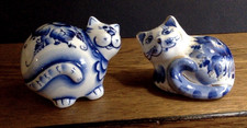 Gzhel porcelain cat for sale  Reno